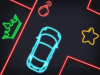 Neon Car Puzzle image